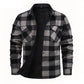 🔥 ¡50% OFF POR TIEMPO LIMITADO! 🧥❄️ Camisa-Jaqueta Térmica de Cuadros para Hombre – Cálida, Cómoda y con Estilo Casual ✨