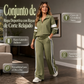 🔥 ¡50% OFF POR TIEMPO LIMITADO! 👚👖 Conjunto Casual para Mujer de Sudadera y Pantalón de Pierna Ancha – Cómodo, Moderno y Fácil de Combinar ✨