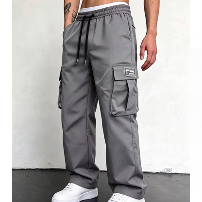 🔥 ¡50% OFF POR TIEMPO LIMITADO! 👖💪 Pantalones Cargo Casual de Corte Holgado para Hombre – Cómodos, Funcionales y con Estilo Urbano ✨