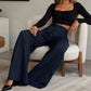 🔥 ¡50% OFF POR TIEMPO LIMITADO! 👖✨ Pantalones de Pierna Ancha y Talle Alto para Mujer – Cómodos, Elegantes y Favorecedores
