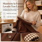 Abrigo de Mujer de Manga Larga Casual de Botón Simple para Otoño e Invierno