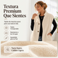 Chaleco casual cálido de sherpa para mujer