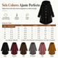 Abrigo de Invierno para Mujer de Color Sólido, Botones Asimétricos, de Felpa Afelpada y Suave