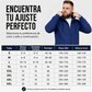 Chaqueta casual con capucha y cremallera para hombre, abrigada