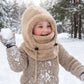 🔥 ¡50% OFF POR TIEMPO LIMITADO! 🧒🧢 Pasamontañas Térmico Infantil Cortavientos para Ciclismo – Cálido, Cómodo y Perfecto para el Invierno ❄️🚴
