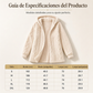 🔥 ¡50% OFF POR TIEMPO LIMITADO! 🧸🧥 Chaqueta Casual con Capucha y Forro de Felpa para Mujer – Cálida, Suave y Súper Acogedora ❄️✨