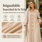 🔥 ¡50% OFF POR TIEMPO LIMITADO! 👗✨ Vestido Maxi de Punto Acanalado con Mangas Farol para Mujer – Elegante, Femenino y Favorecedor