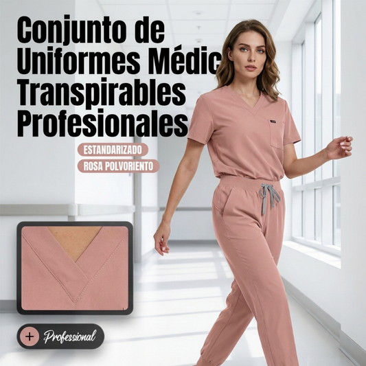 🔥 ¡50% OFF POR TIEMPO LIMITADO! 🩺👚 Conjunto de Scrubs Cómodo y Transpirable para Mujer – Ligero, Práctico y Perfecto para Largas Jornadas ✨