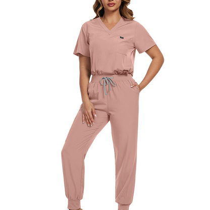 🔥 ¡50% OFF POR TIEMPO LIMITADO! 🩺👚 Conjunto de Scrubs Cómodo y Transpirable para Mujer – Ligero, Práctico y Perfecto para Largas Jornadas ✨