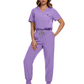 🔥 ¡50% OFF POR TIEMPO LIMITADO! 🩺👚 Conjunto de Scrubs Cómodo y Transpirable para Mujer – Ligero, Práctico y Perfecto para Largas Jornadas ✨