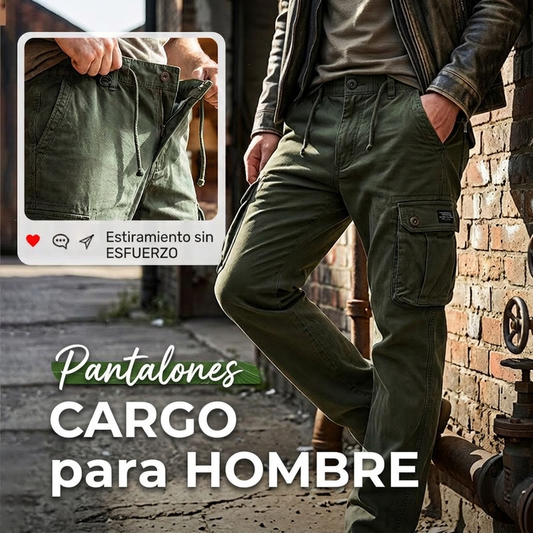 🔥 ¡50% OFF POR TIEMPO LIMITADO! 👖💪 Pantalones Cargo Tácticos de Algodón para Hombre – Cómodos, Funcionales y con Estilo Urbano 🌲✨