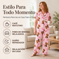 🔥 ¡50% OFF POR TIEMPO LIMITADO! 🐮💖 Pijama de 3 Piezas con Estampado de Vaca Highland para Mujer – Suave, Acogedor y Lleno de Encanto ✨
