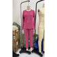 Conjunto de 2 piezas: top de mujer y pantalones con cordón